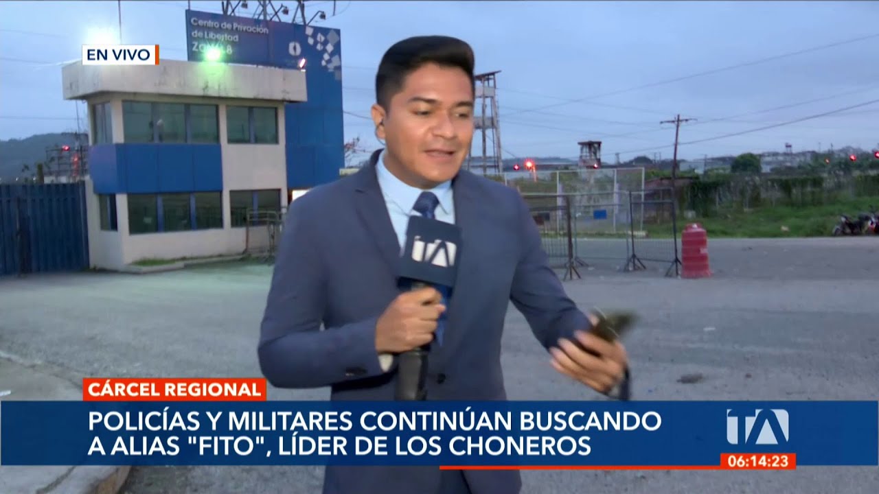 24 horas después de la fuga de Alias Fito la Policía y Militares aún siguen en su búsqueda