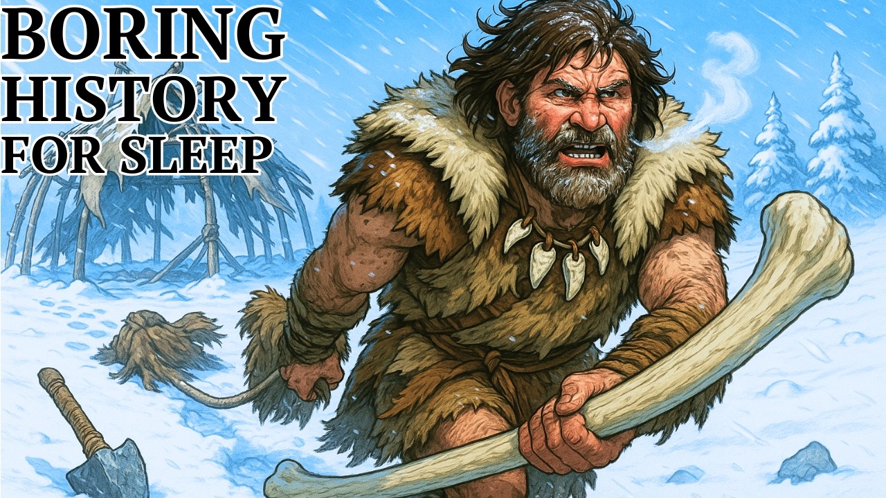 How Cavemen Built Shelters to Survive Deadly Blizzards | 3 Hours of Relaxing History