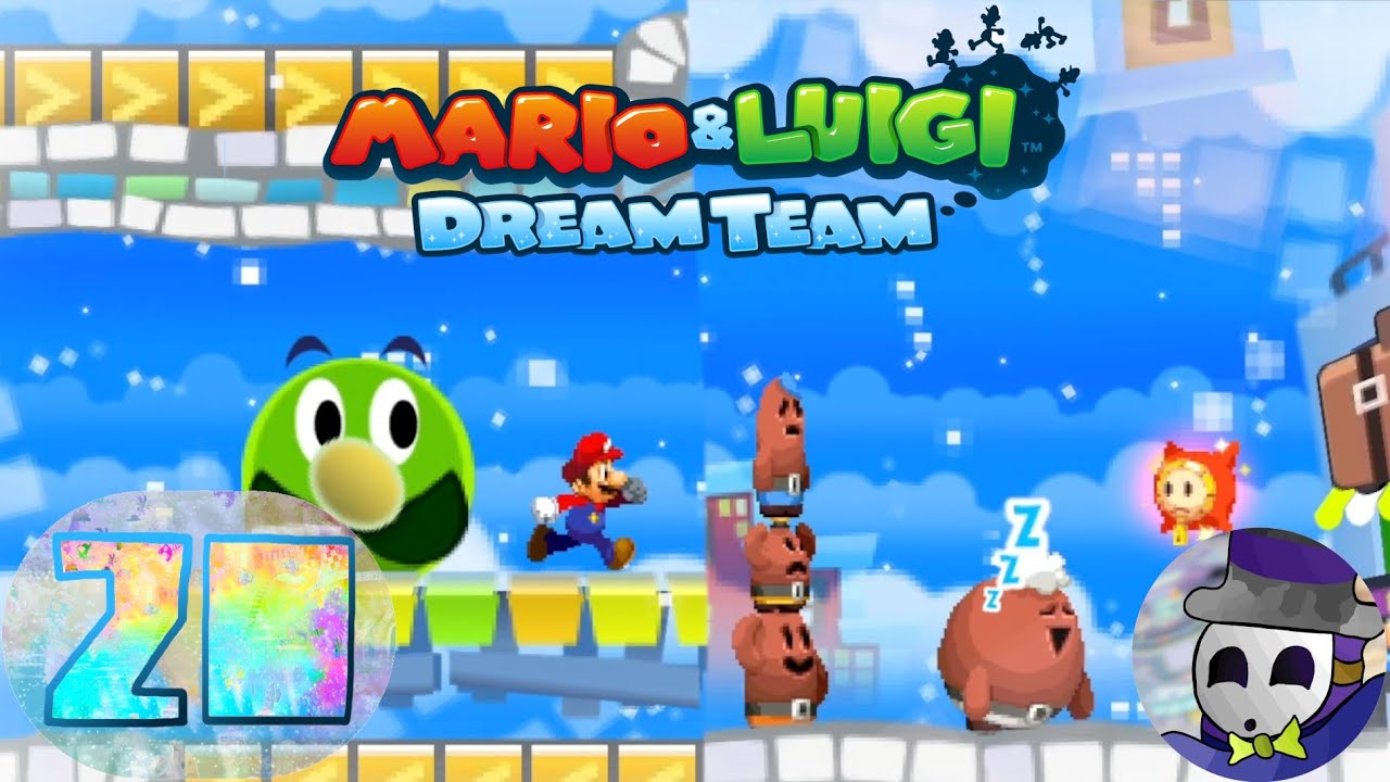 Inside Someone's Dream - Let's Play: Mario & Luigi - Dream Team #20