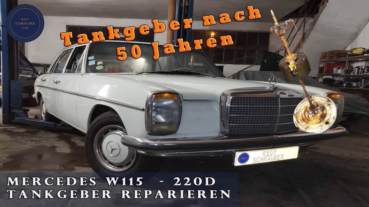 Mercedes W115 - Tankgeber reparieren Tauchrohrgeber