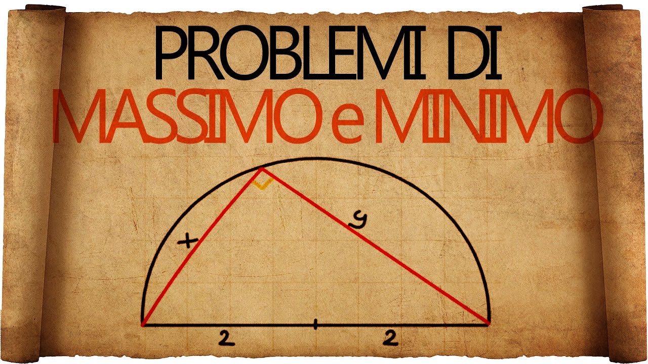 Problemi di massimo e minimo : Introduzione
