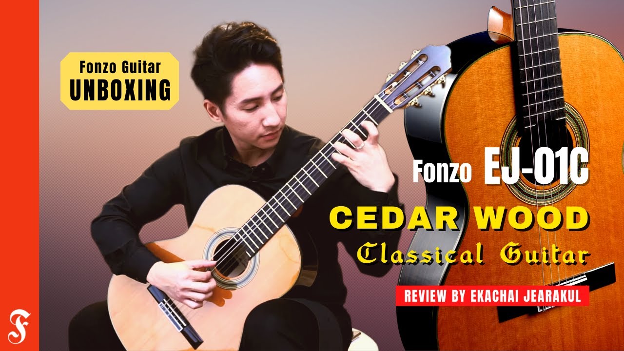 Solid Cedar Classic Guitar 
