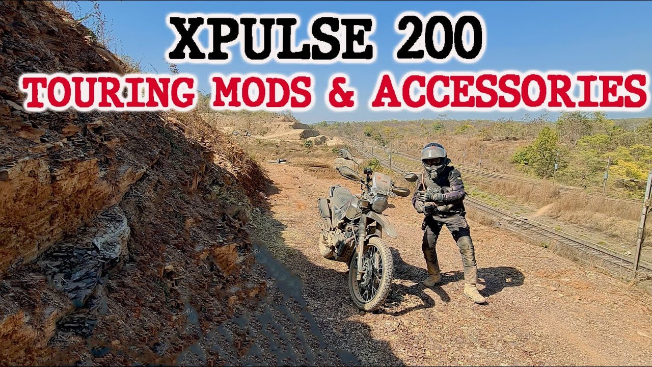 XPULSE 200 TOURING MODS AND ACCESSORIES
