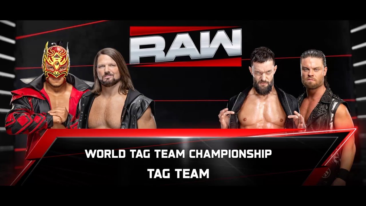 FULL MATCH: AJ STYLES & DRAGON LEE VS THE JUDGEMENT DAY– RAW, Oct. 20, 2025
