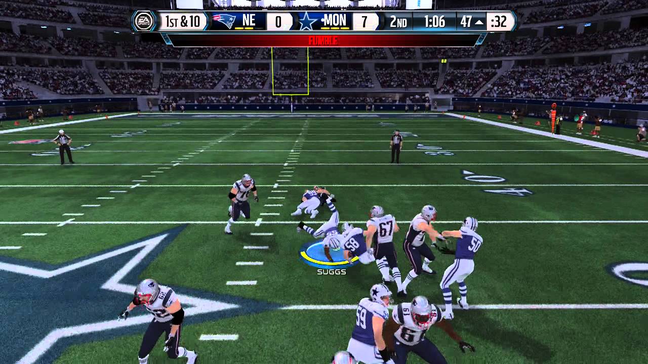 Madden 15: 99 Watt Sack + Forced Fumble