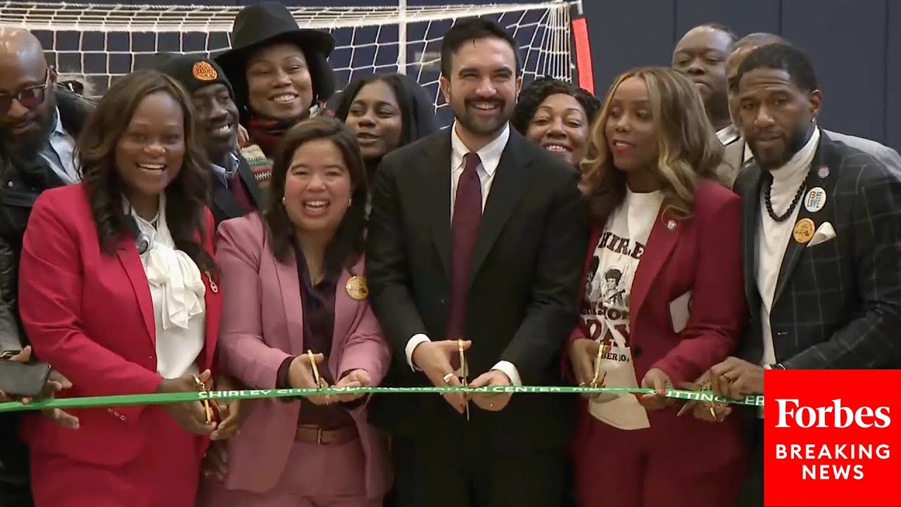 Mayor Zohran Mamdani Announces Opening Of The Shirley Chisholm Recreation Center In New York City