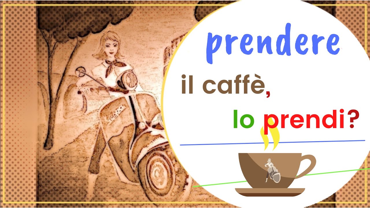 Kurs włoskiego od zera 1.8. - PRENDERE + Pronomi diretti