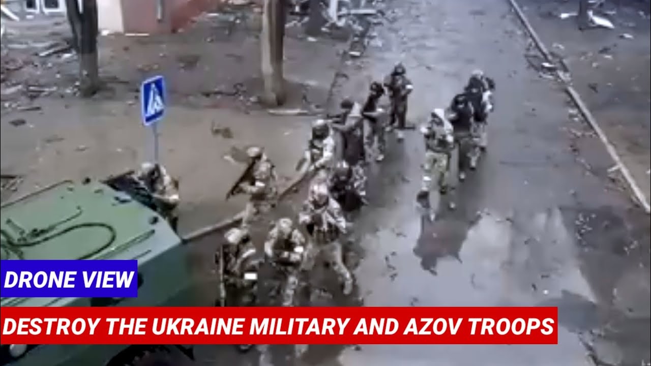 Incredible Strategy & Strong Chechen Special Forces eliminate Ukrainian Military & Azov Troops