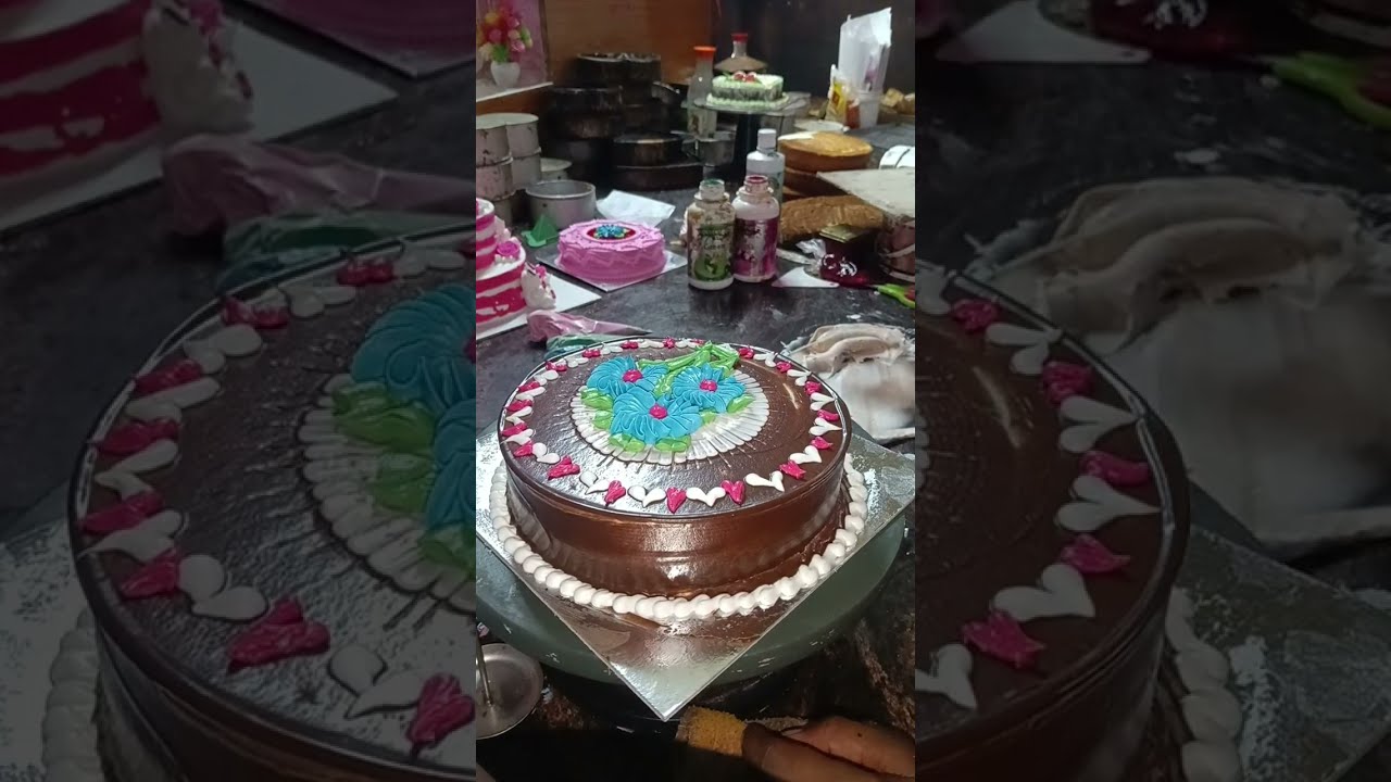 Harif cake kalakar  लाइव है! butter cream ka prestige peace cake