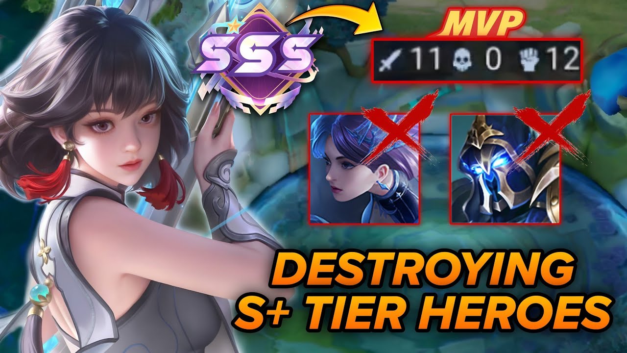 MYTHIC RANK FLOWBORN DESTROYS JING & GUAN YU S+ TIER HEROES | BEST BUILD & ARCANA 2025 HOK
