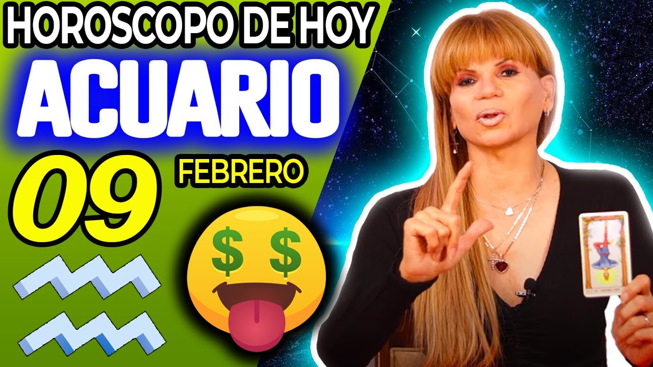 ACUARIO ♒TE VAS A BAÑAR CON DINERO🛁💰TU DESTINO ES BRUTAL🍀 Horóscopo De Hoy 9 De Febrero 2026 | Mhoni