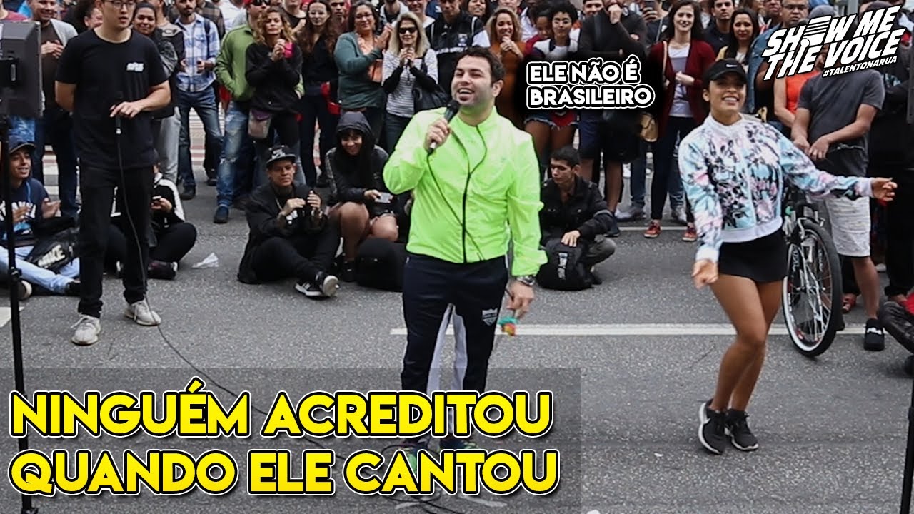 VOCÊ NÃO VAI ACREDITAR QUANDO OUVIR ESTE RAPAZ CANTAR!!