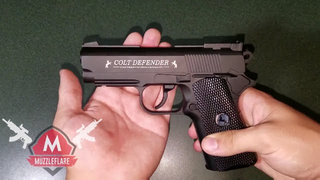 Air Gun Review - Umarex Colt Defender .177 CO2 BB Pistol Review