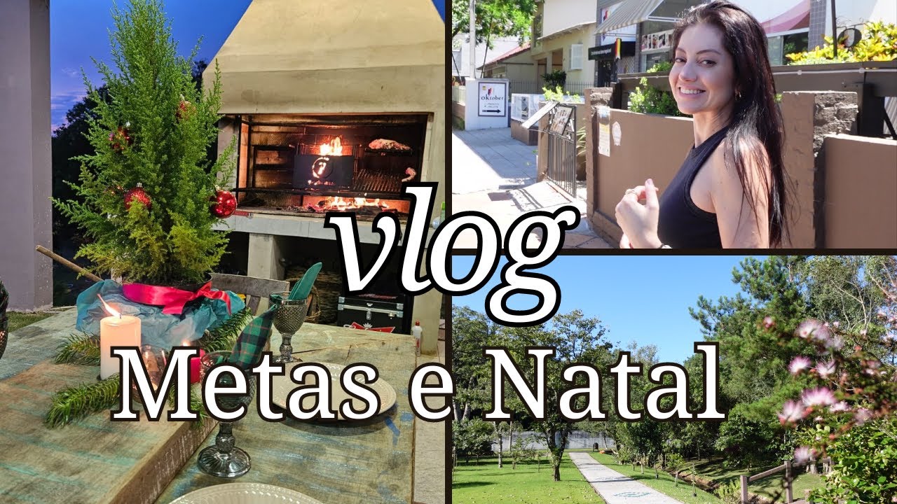 Vlog | Metas de fim de ano na saúde, finanças, YouTube, ceia, presentes e Pós-Natal com desapegos!