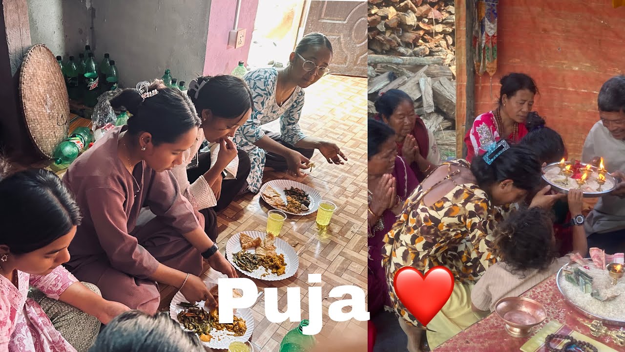 Ghar puja #memories 