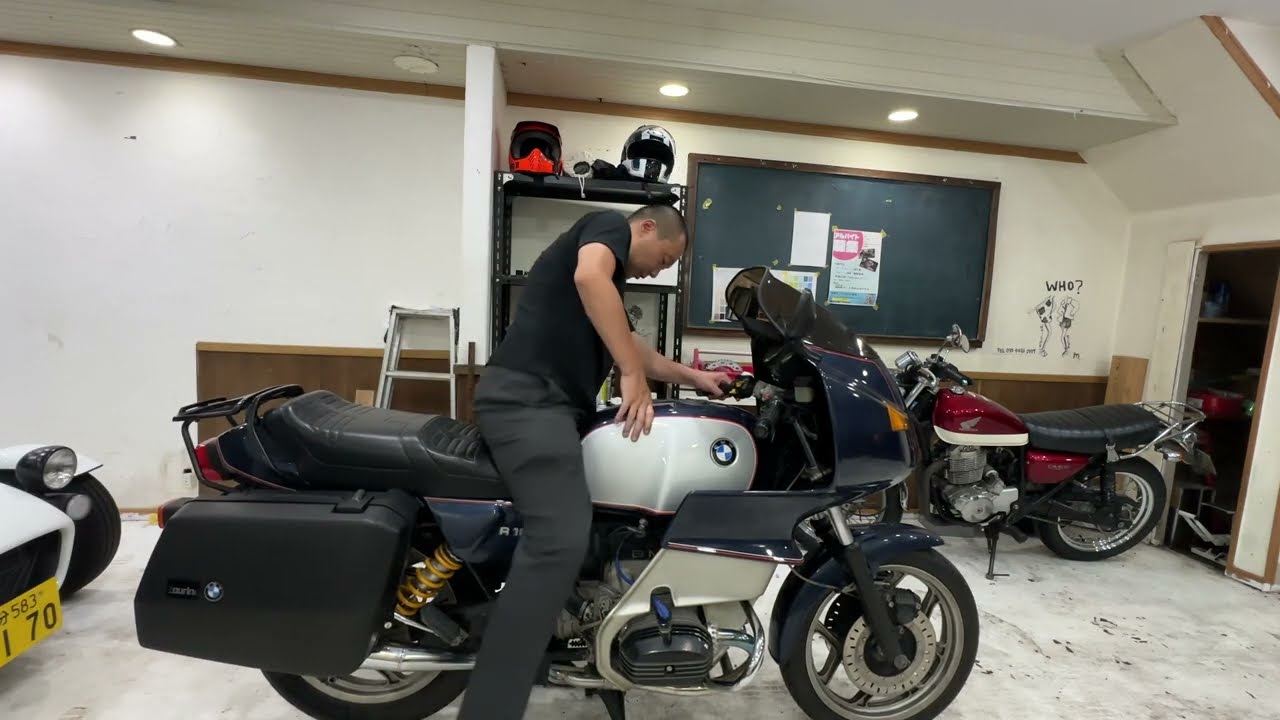 R100RSのプチインプレ#バイク