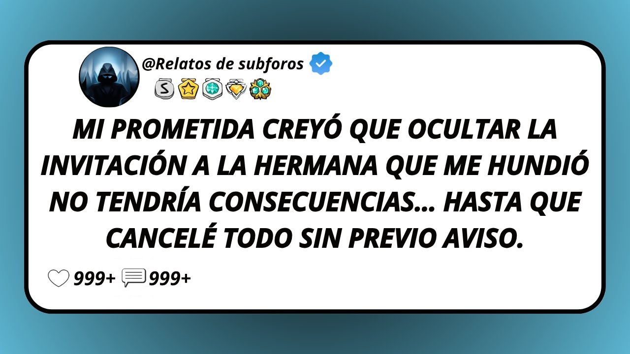 Mi Prometida Creyó Que Ocultar La Invitación A La Hermana Que Me Hundió No Tendría Consecuencias…