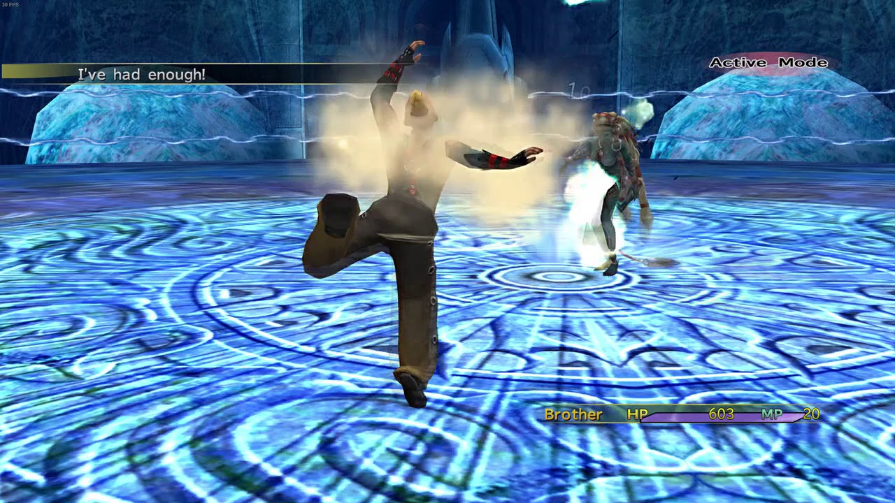 Final fantasy HD X-2  Brother with monster skills animations. Part 1.