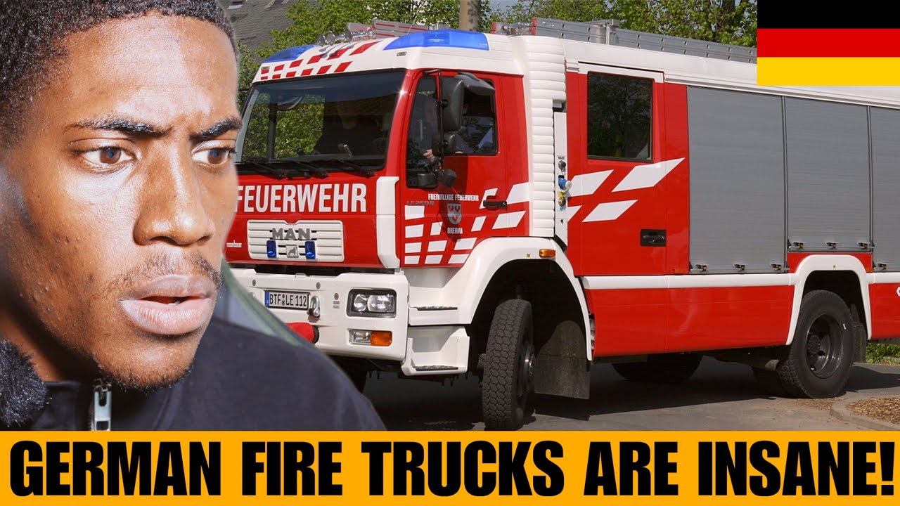 American Fire Trucks VS German Fire Trucks