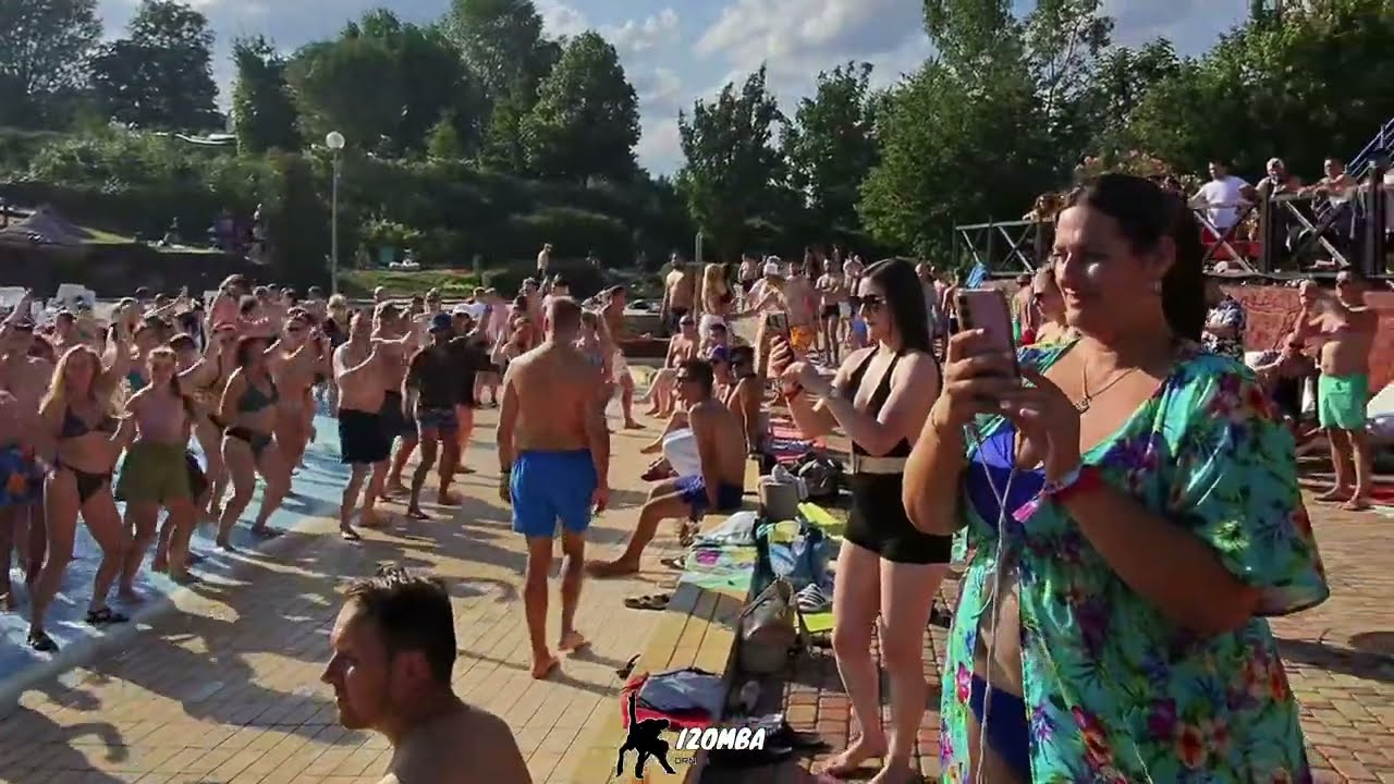 Pool party 🔥 🥵| Hungarian Summer Salsa Festival 2025 | Salsa - Bachata - Kizomba