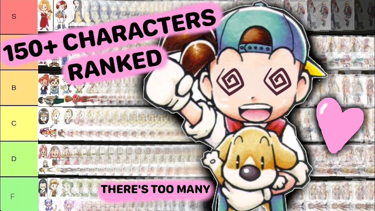 The Ultimate Harvest Moon Marriage Candidate Tier List
