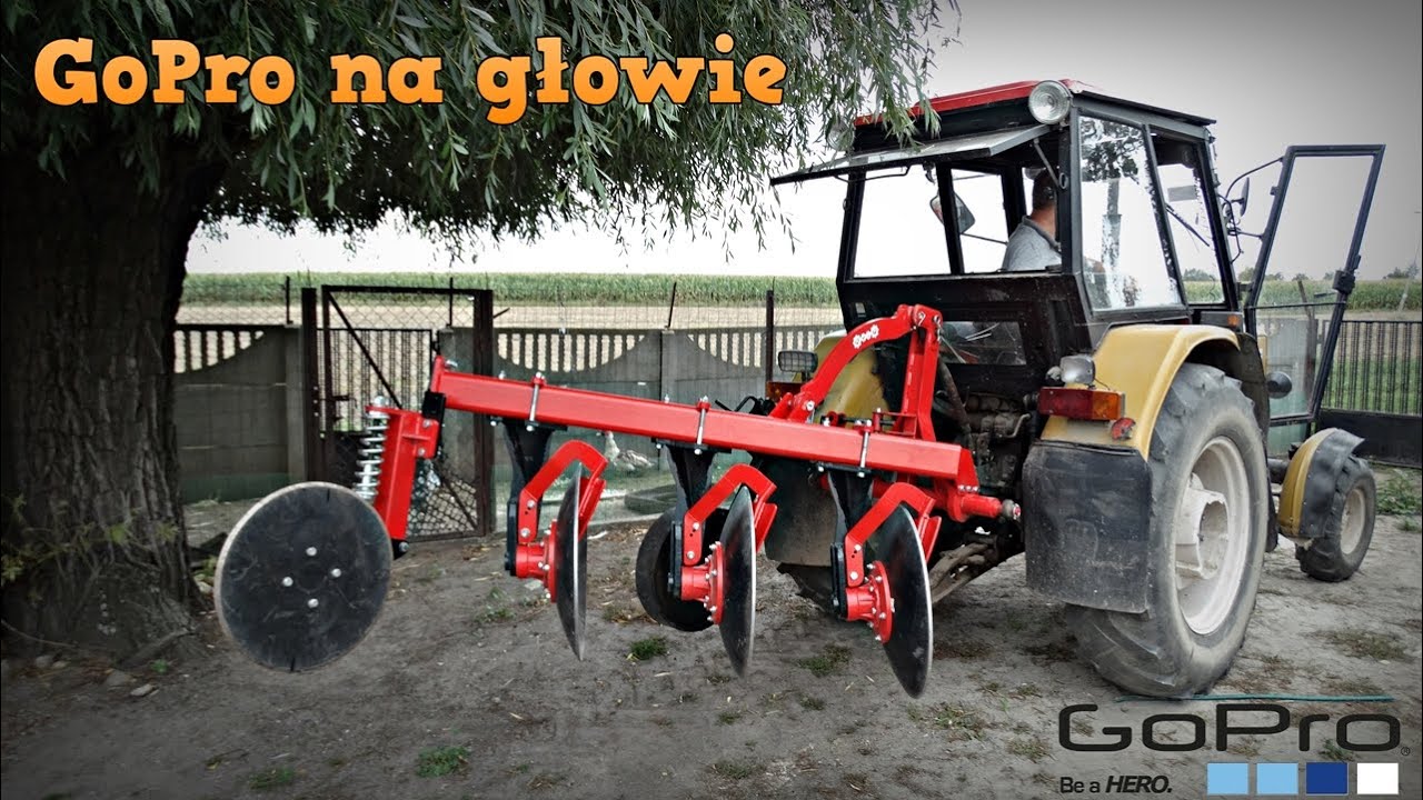 Pług talerzowy ATMP ☆ GoPro na głowie #5 - Rozładunek i pierwszy test... ㋡ Bronczek & MafiaSolec