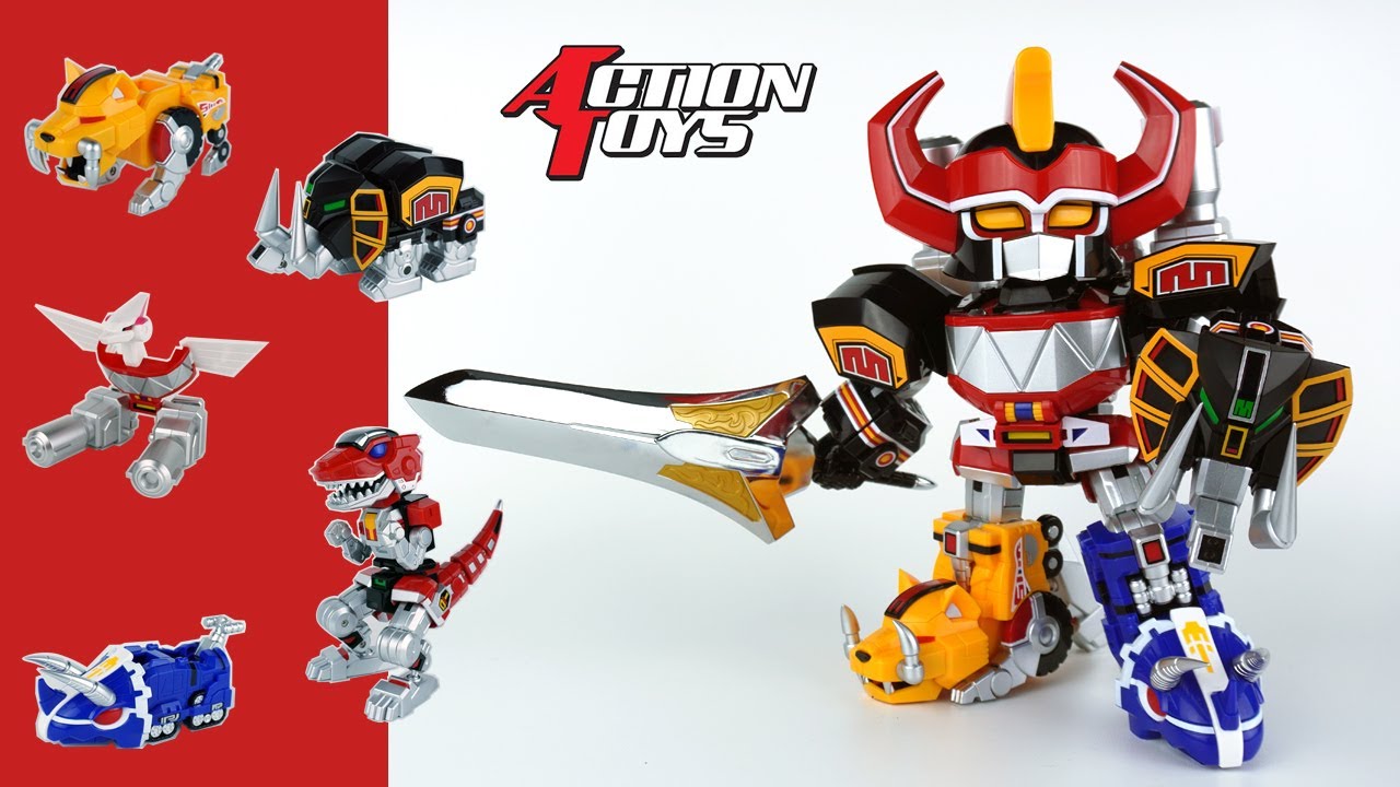 Action Toys Daizyujin Megazord 大獣神 ジュウレンジャー Zyuranger Mighty Morphin Power Rangers Unboxing