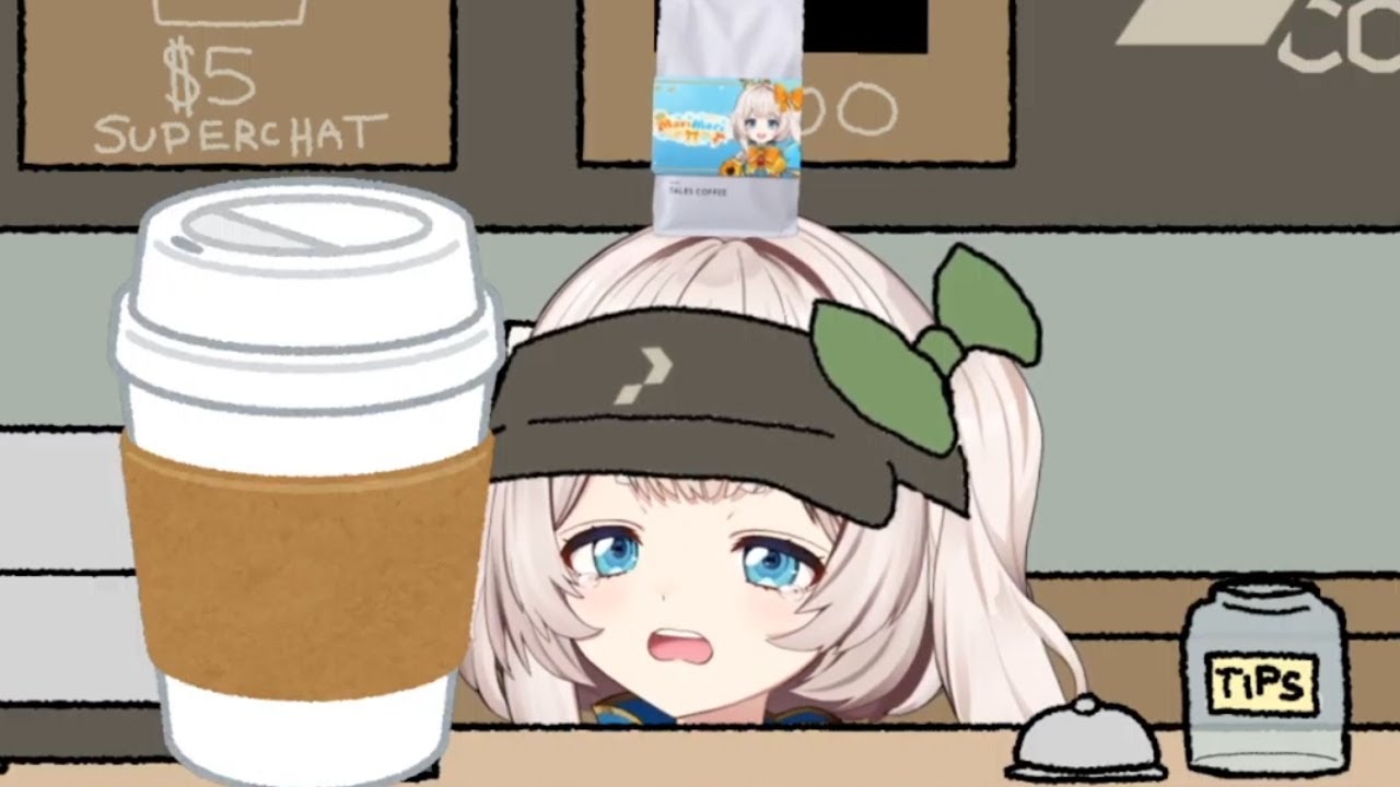 MariMari_EN cries while serving Phase Connect coffee