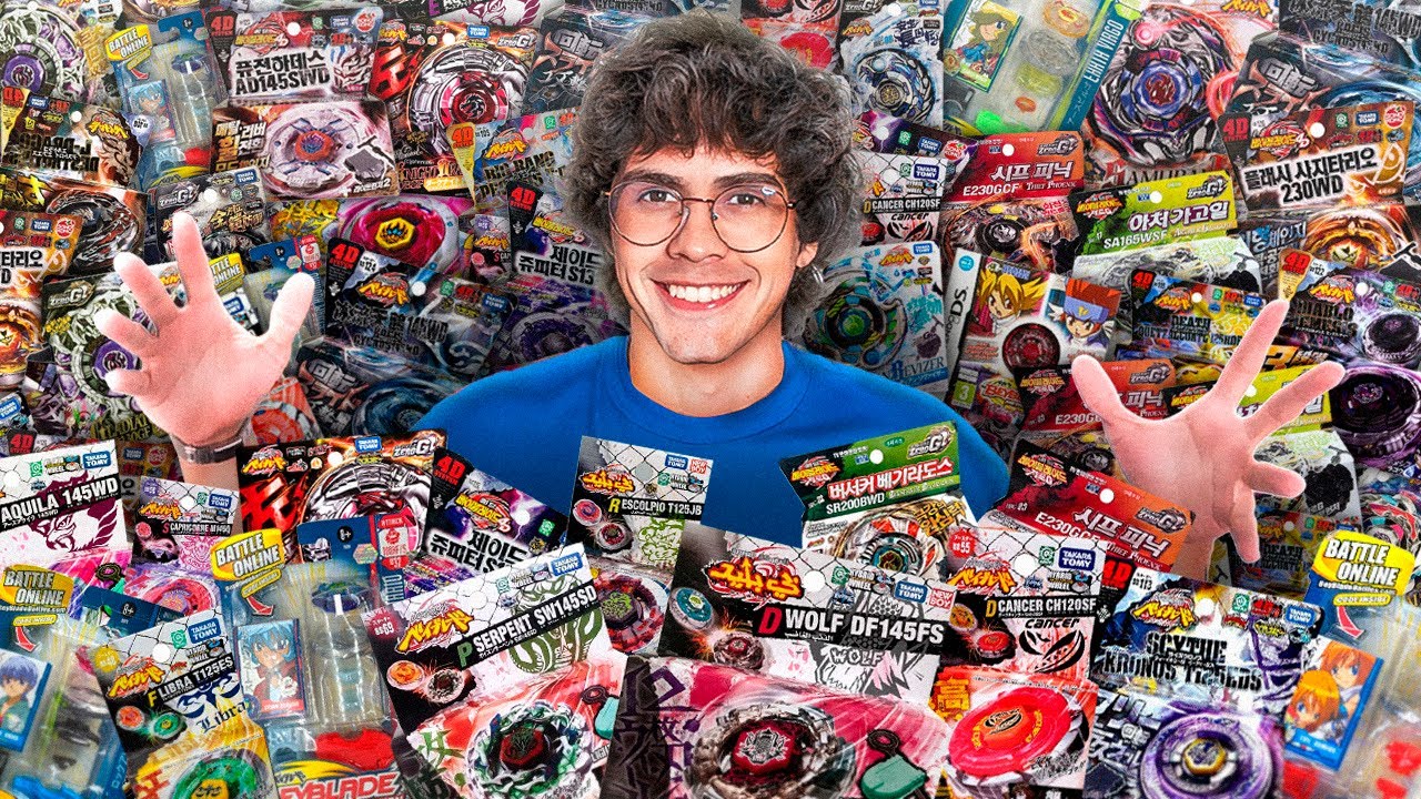 Comprei R$10.000 em Beyblades Super Raras!