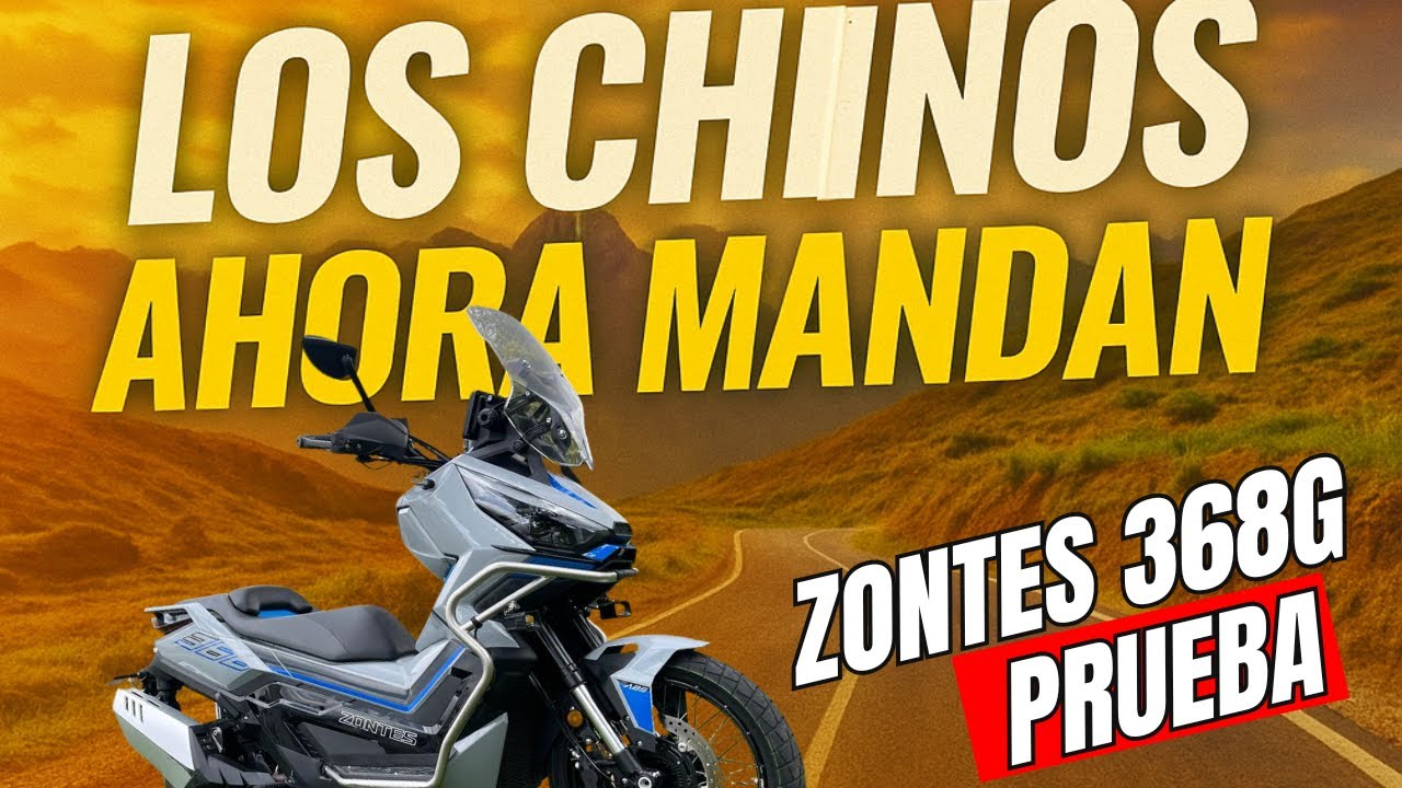 ⚡ Zontes 368G a FONDO 🏍️ 💣 Todos dudan porque es CHINA… Hasta que la prueban 😏