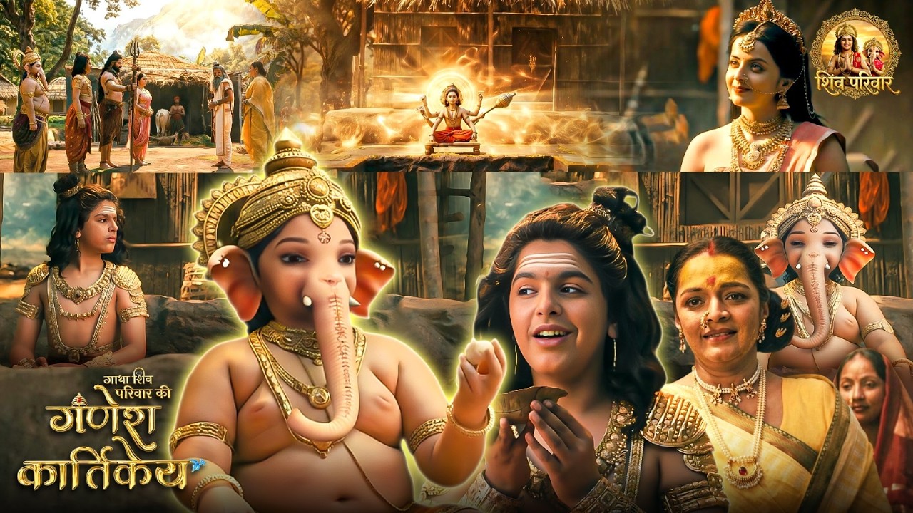 माता अनुसूया के भोजन से क्या तृप्त हो पाएंगे गणेश? | Ganesh Kartikeya Serial | New Full Episode 17