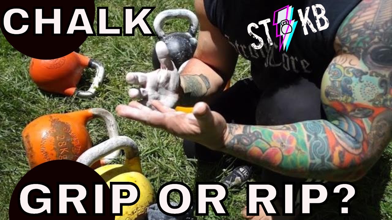 Chalking Kettlebells : Will Chalk Help You Grip or Cause You to Rip ?