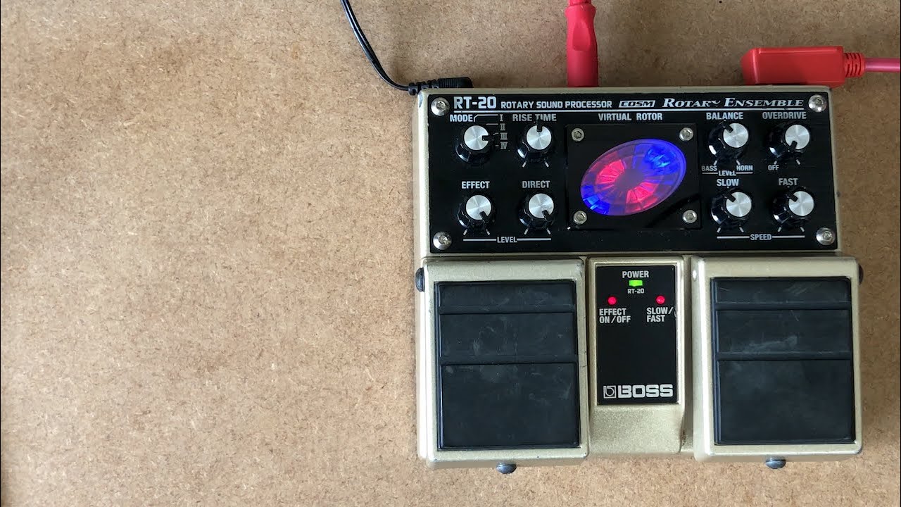 BOSS RT-20 Rotary Ensemble | STEREO DEMO