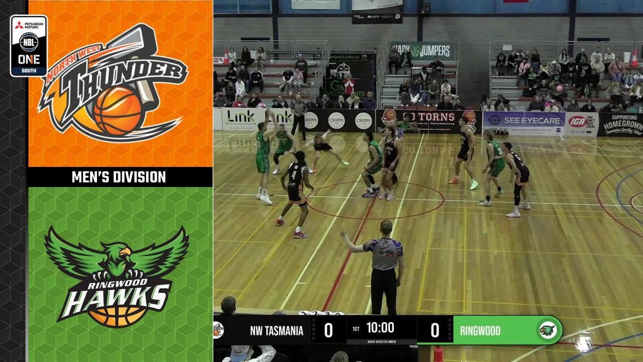 NBL1 Men | NW Tasmania vs. Ringwood Hawks - Game Highlights