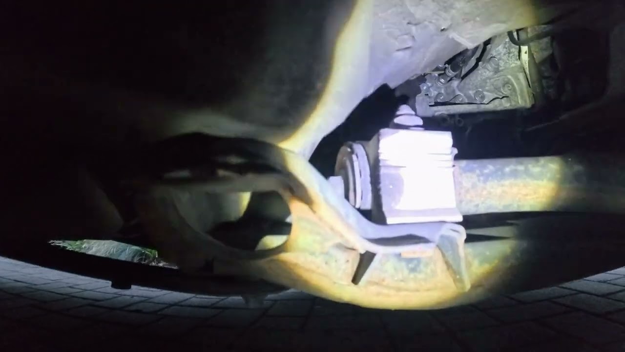 Subaru AC drain line clog clear out