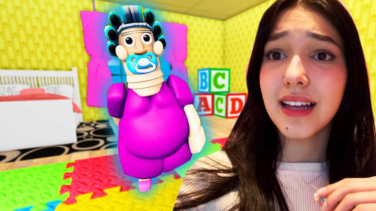 Roblox - A Vovó Granny Virou um Bebê !! (Escape Baby Granny) | Luluca Games