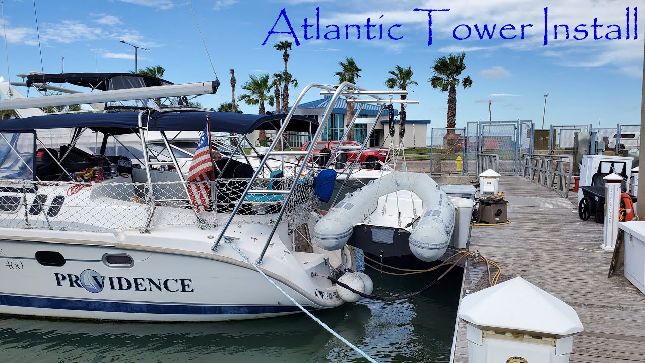 Splawn Sailing Episode 5: Solar and dinghy arch install