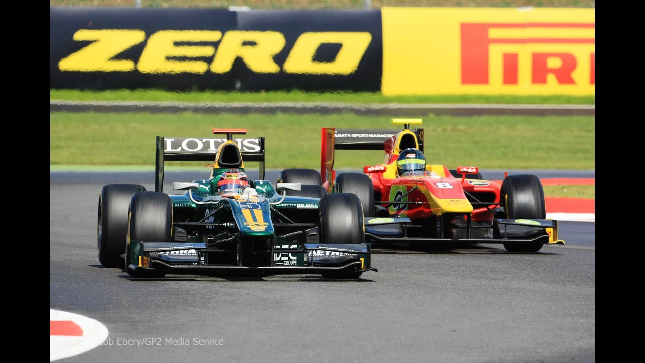 Jules Bianchi vs Christian Vietoris, 2011 GP2 Silverstone