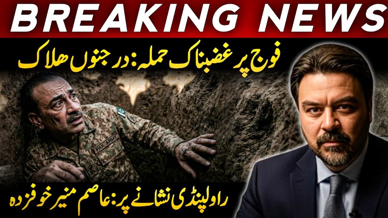 Army Under Attack & Asim Munir's Panic Attack || Bhagooray Fouji Aur Masjid Mei Ilan || Breaking