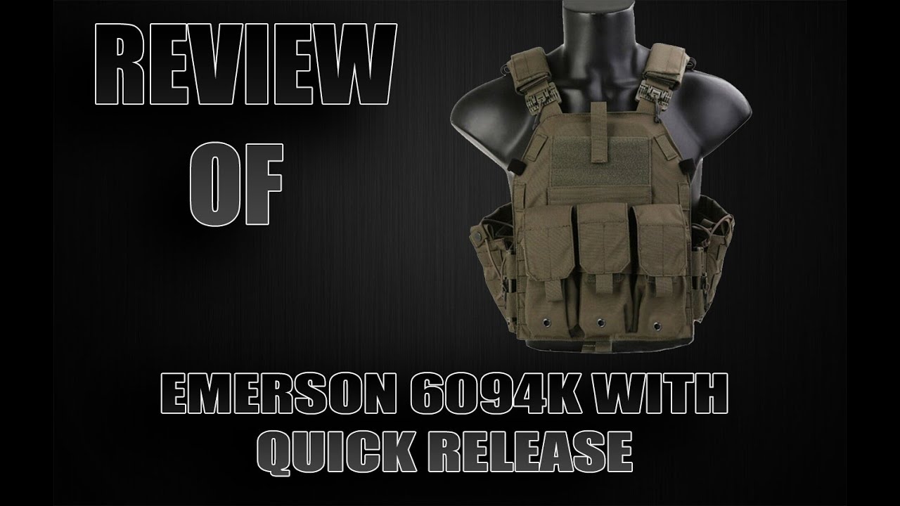 Review Of Emerson LBT-6094K Quick Release Plate Carrier | Did Emerson Step Up Their Game?