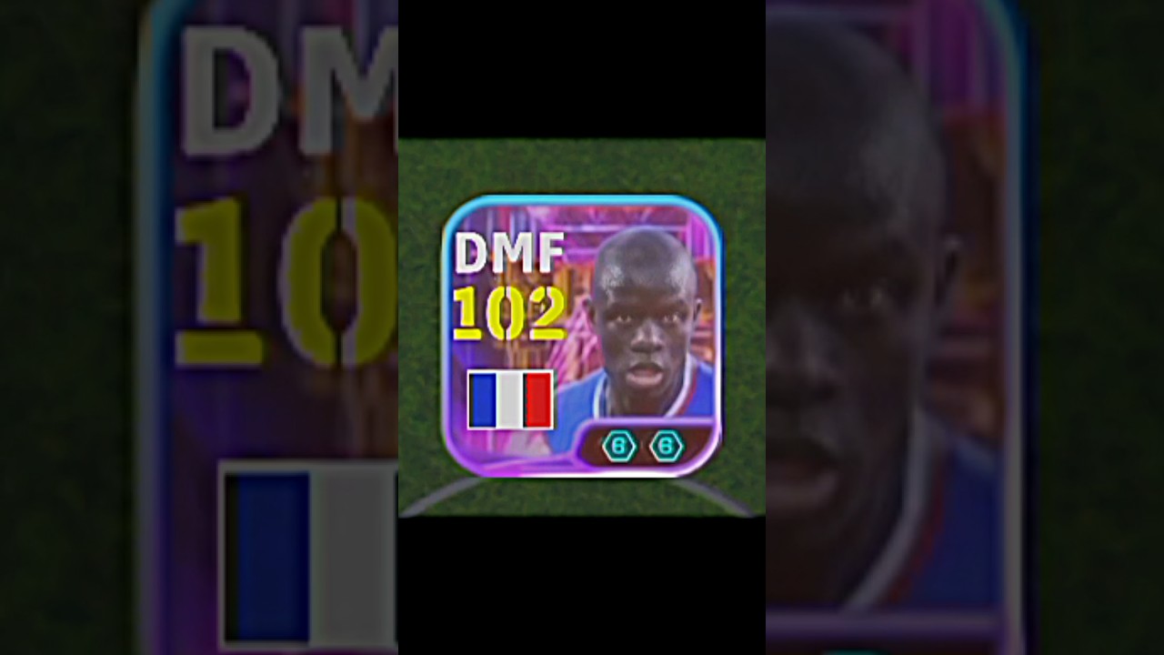 How to training N'golo kant&eacute; 102 rating #efootball2025 #fyp  #shorts