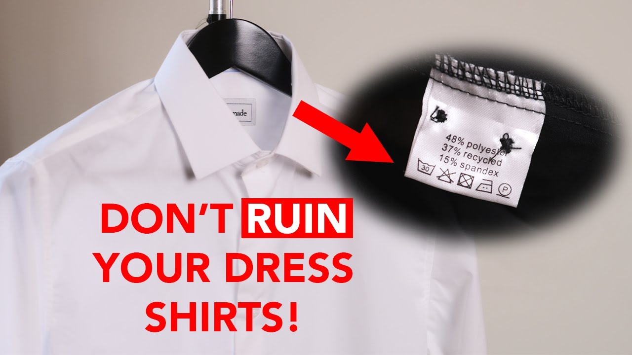👔 How to wash your dress shirts?👔