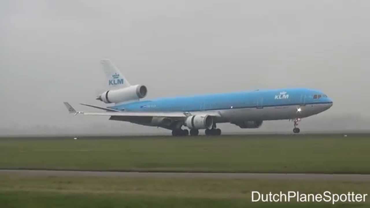 GOODBYE KLM MD-11 !!!! (DutchPlaneSpotter)