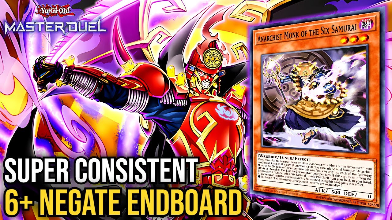 How is Gateway of the Six STILL at THREE copies?! | SIX SAMURAI  [Yu-Gi-Oh! Master Duel]