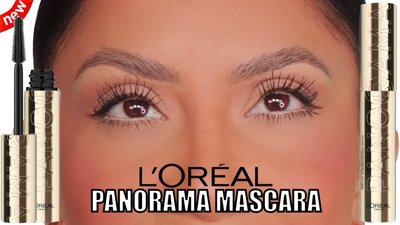 WOW! *new* L'OREAL VOLUMINOUS PANORAMA MASCARA + ALL DAY WEAR *fine/flat lashes* | MagdalineJanet