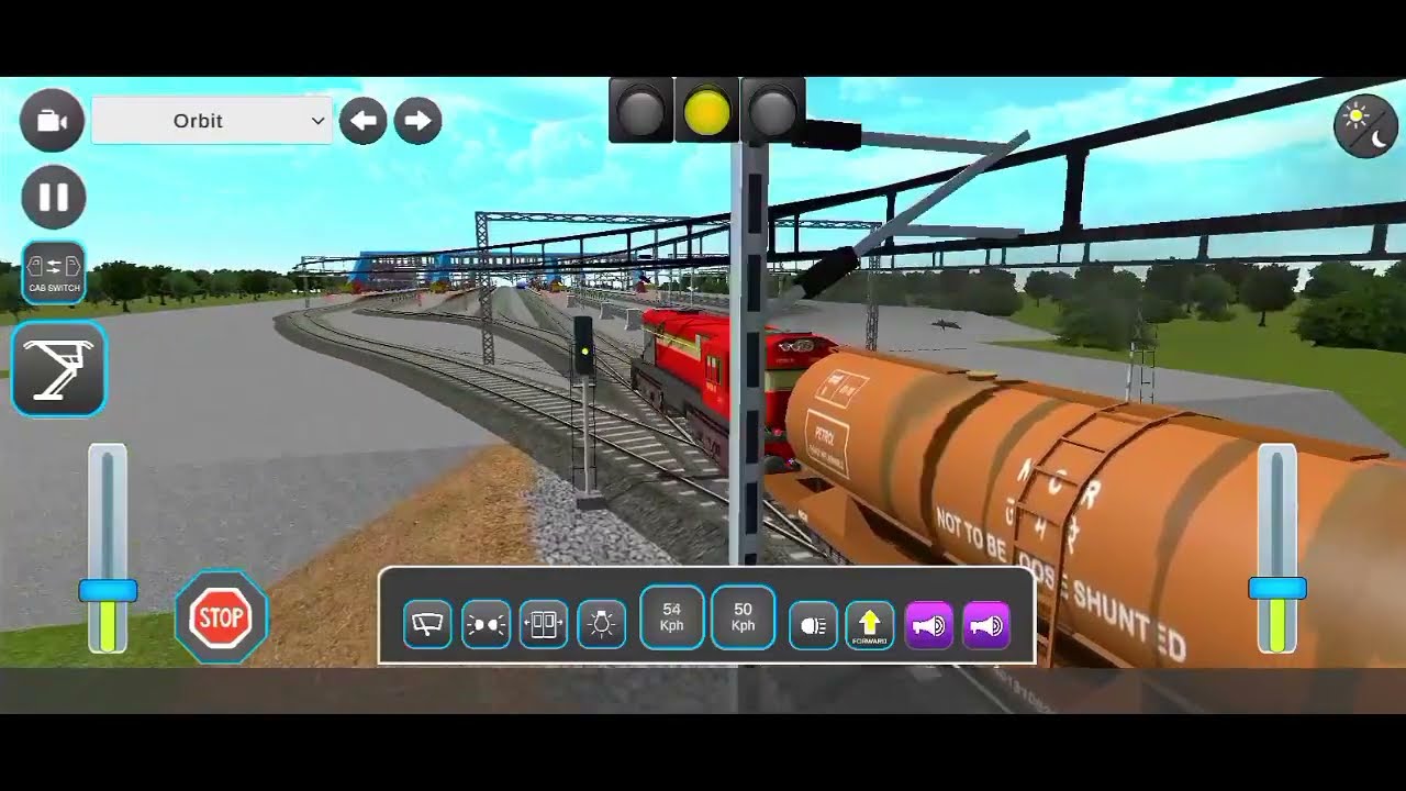 Indian Train Simulator Alco Pulling Petrol freight train from Lucknow to Delhi 
