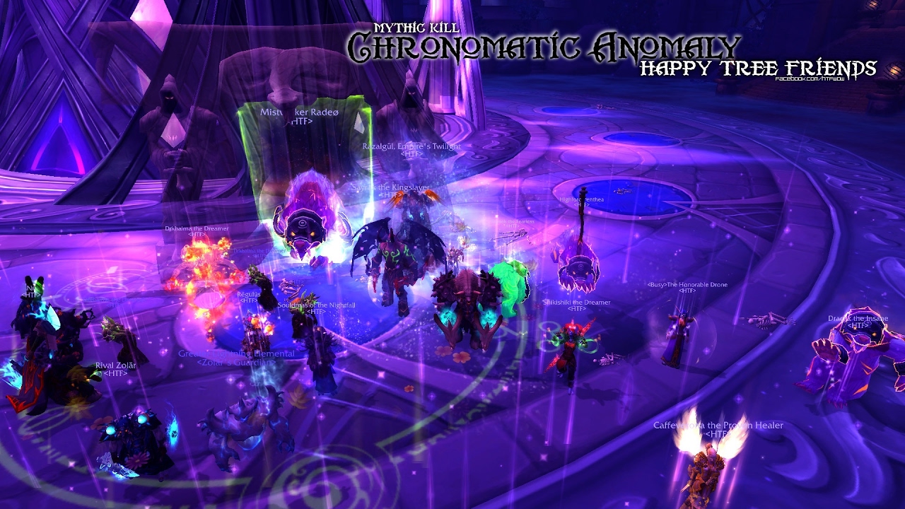 Nighthold Mythic - Chronomatic Anomaly ( Sham Element PoV )