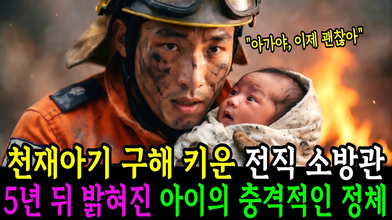 불타는 건물에 버려진 천재 아기를 구해 키운 전직 소방관, 5년 뒤 밝혀진 아이의 충격적인 정체는..?!ㅣ사연라디오ㅣ시니어사연ㅣ인생사연ㅣ노후사연