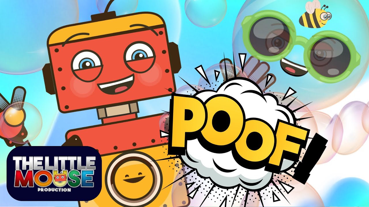 Pop the Bubbles! The New Bubble Song | The Little Mouse Production for kids