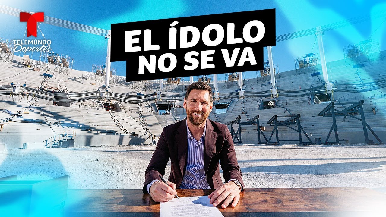 Oficial: Lionel Messi renueva con Inter Miami por dos a&ntilde;os m&aacute;s | Telemundo Deportes